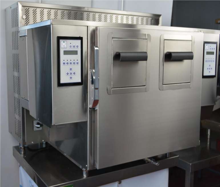 Freidora Automatica Sin Humos doble