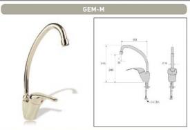 Grifo tubo orientable dos aguas