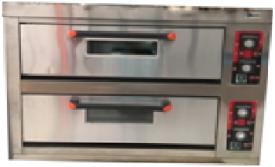 Horno de pizzas a gas doble 6+6x33